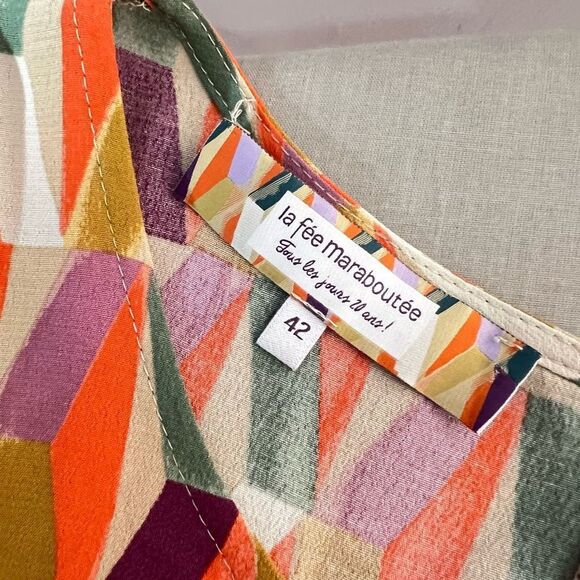 SALE 💵BUNDLE 4 for $20!! Geometric Multicolor Mini Dress - Picture 7 of 10